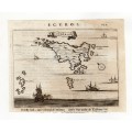 Σκύρος Χάρτης Χαλκογραφία DAPPER 1688