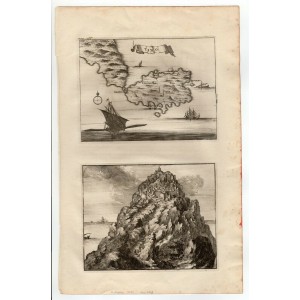 Τήνος Χάρτης Χαλκογραφία DAPPER 1688