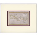 Κρήτη Χάρτης  Χαλκογραφία 1853