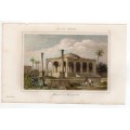 Κύπρος Αμμόχωστος Χαλκογραφία 1853
