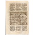 Εύβοια Χαλκίδα Χάρτης Χαλκογραφία LASOR A VAREA 1713