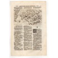 Κύθηρα Χάρτης Χαλκογραφία LASOR A VAREA 1713