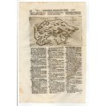 Κεφαλονιά Χάρτης Χαλκογραφία LASOR A VAREA 1713