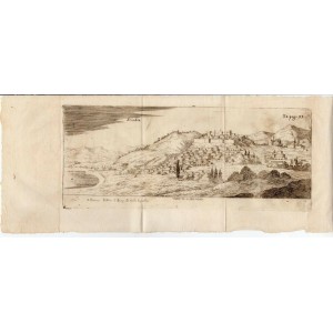 Κυπαρισσία Αρκαδία Χαλκογραφία LASOR A VAREA 1713