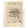 Λειψοί Χάρτης Χαλκογραφία PIACENZA 1688
